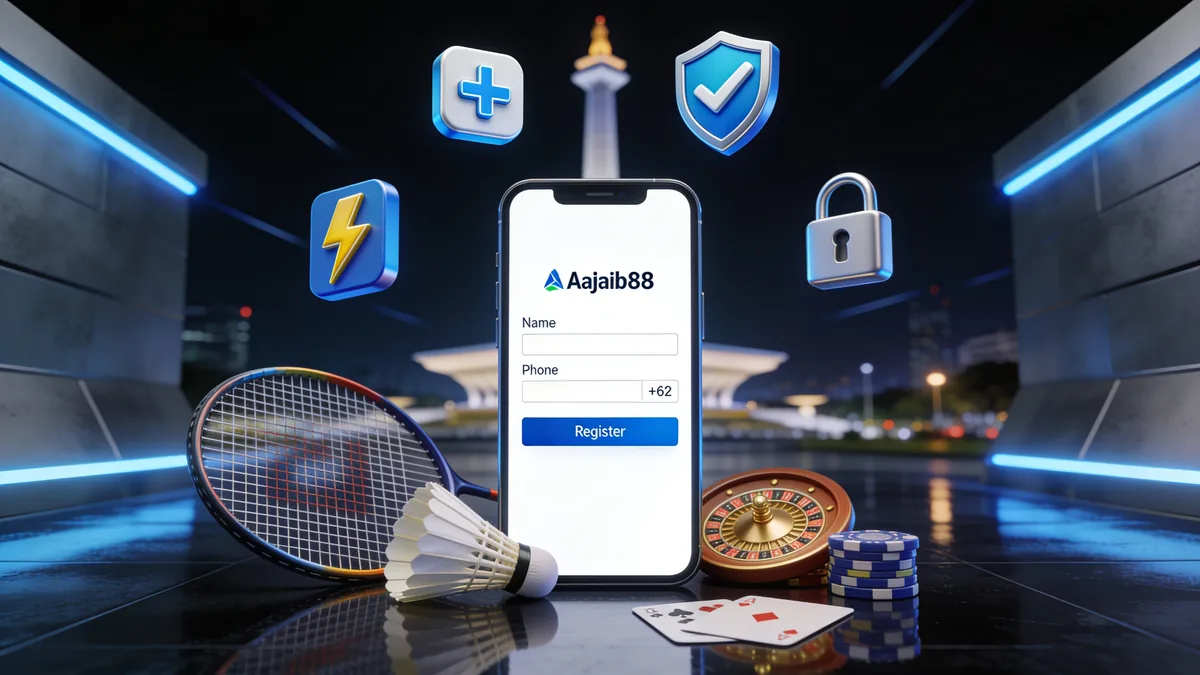 ajaib88 di Indonesia — Cara Daftar dan Mulai Main di AJAIB88